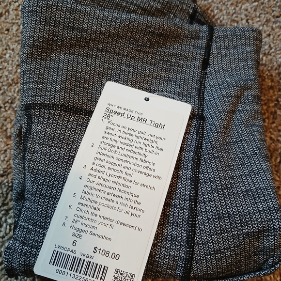 Lululemon Gray Leggings - Picture 7 of 7